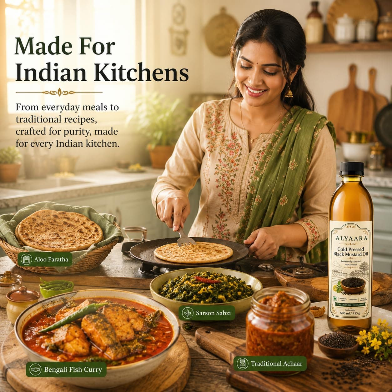 Cold-Pressed Mustard Oil